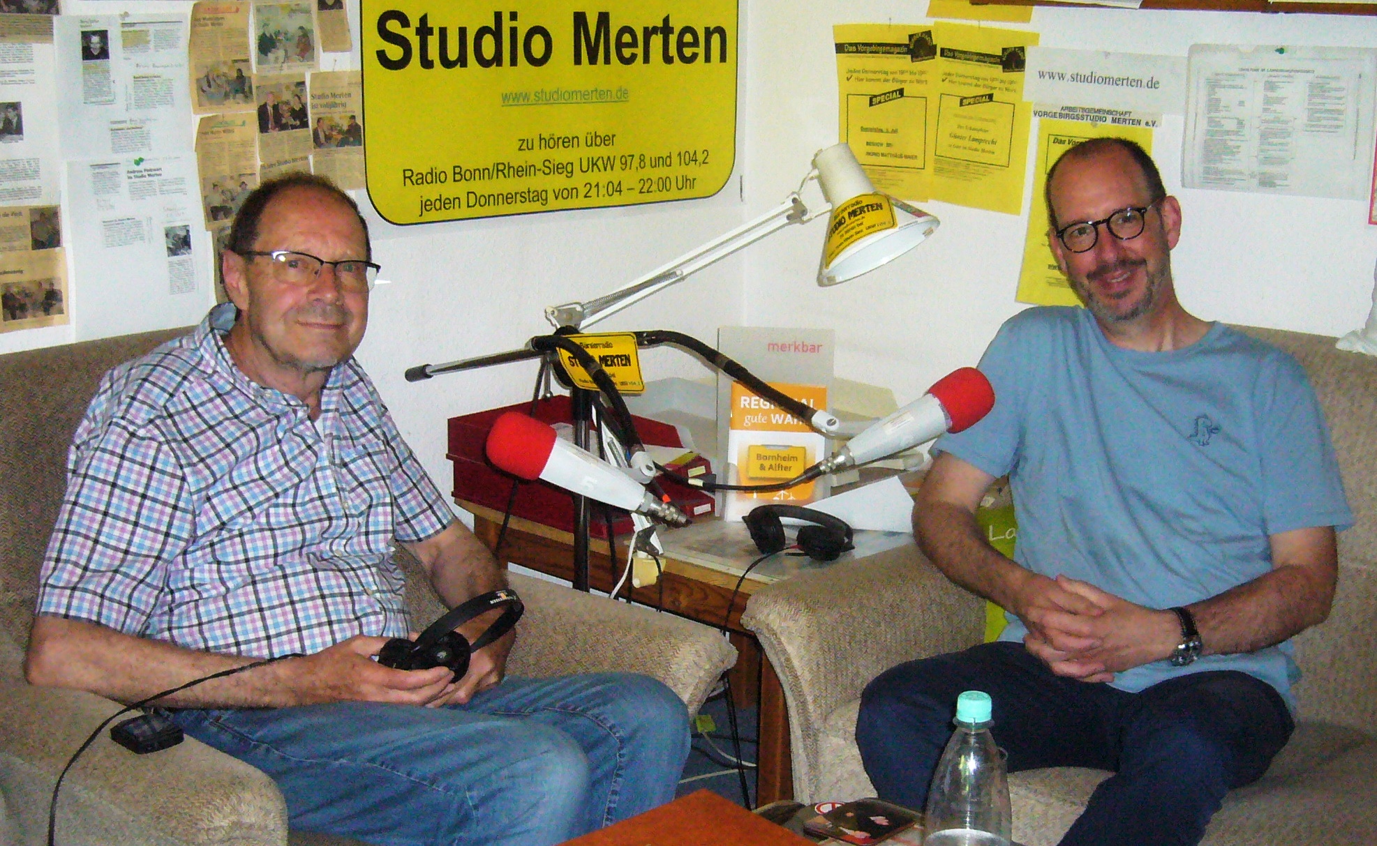 v. l.: Otto Ganser und Rüdiger Sweere